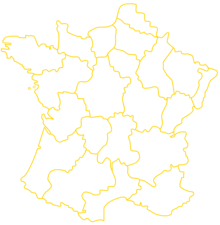 Carte de la france